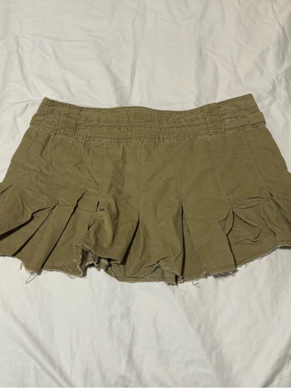 American Eagle Khaki Mini Skirt